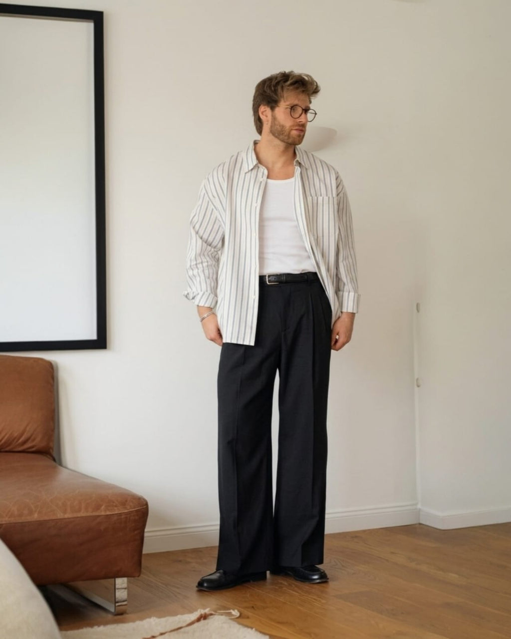 Wide Leg Pants (Black)