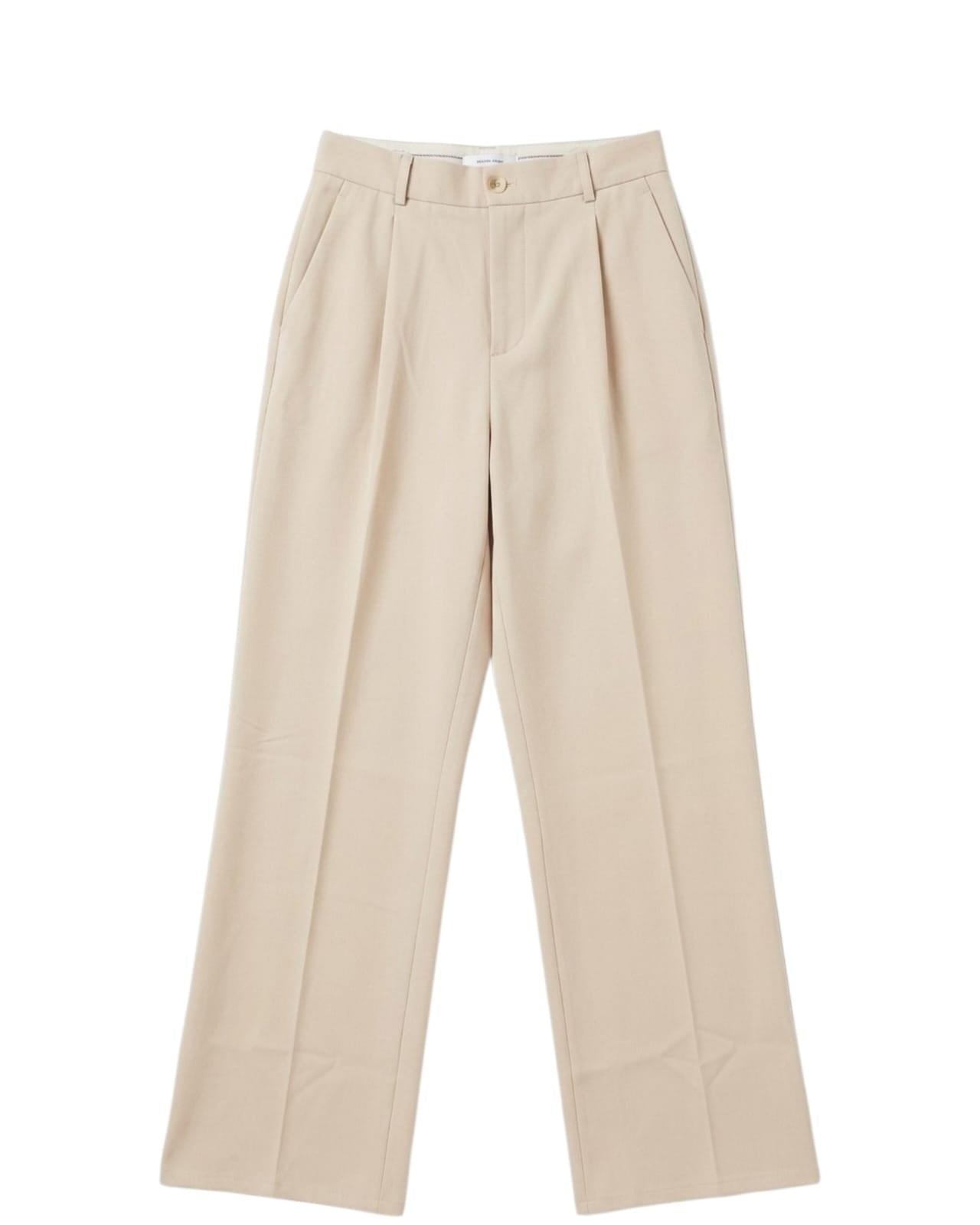 Wide Leg Pants (Beige)