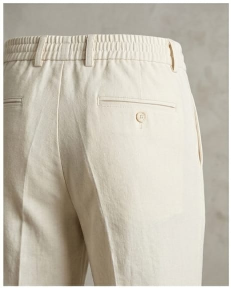 relaxed fit classic pants beige   بنطلون كلاسيك تلبيس مريح بيج