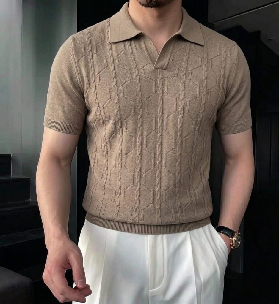 Polo T-Shirt  (beige)