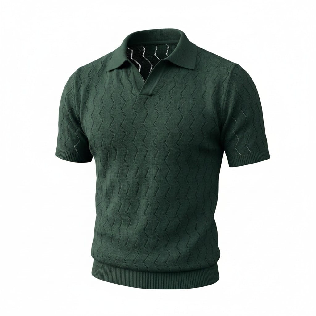 Polo T-Shirt (Olive Green)