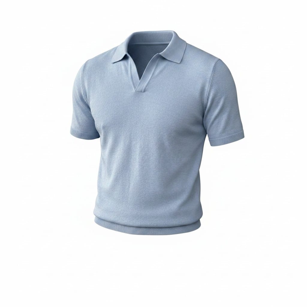 Polo T-Shirt  (Baby Blue)