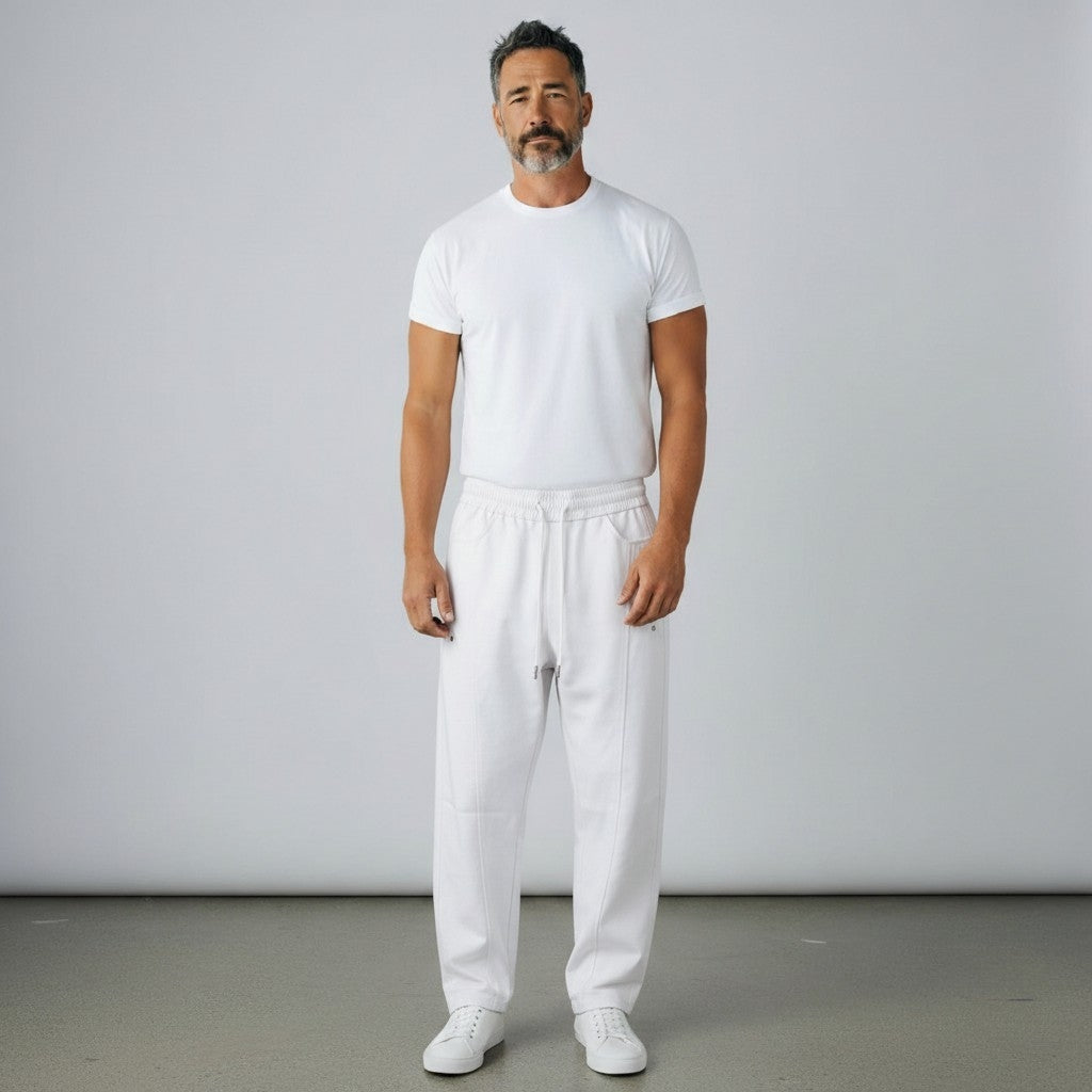 soft pants - Balloon Fit (white)